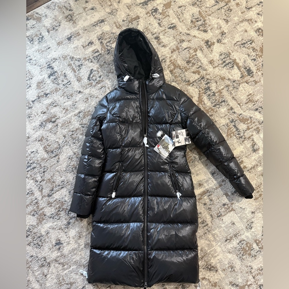PAJAR Ruby Black Down Puffer Parka. - Picture 3 of 6